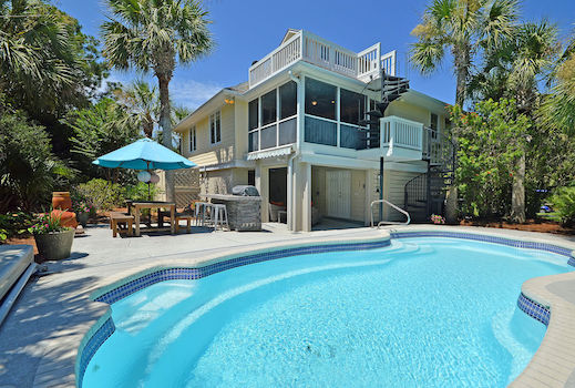 vacation rental with private pool