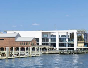 A view of the South Carolina Aquarium