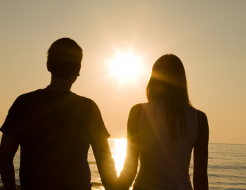 Couple on the beach