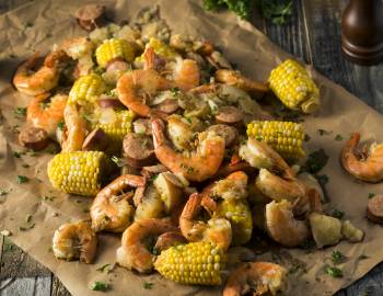 A shrimp boil