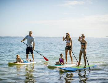 stand up paddleboarding