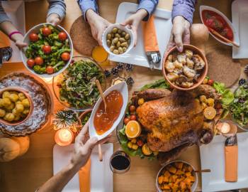 thanksgiving spread