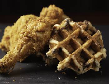 chicken and waffles