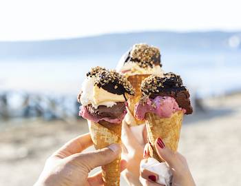 ice cream cones