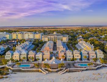arial of Charleston vacation resort