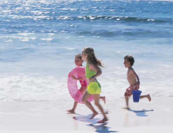 Kids at the Beach