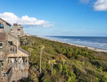View of a south carolina beach