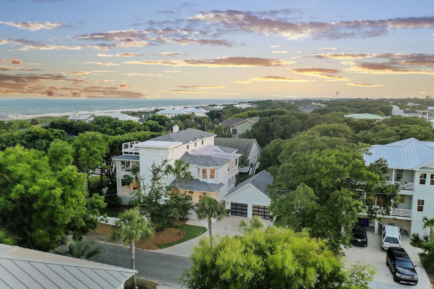 aerial of 2807 Palm Blvd. - Isle of Palms