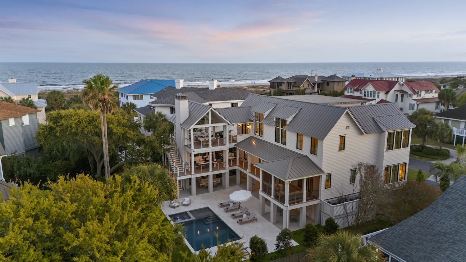 exterior of 6 on 44th Avenue - Isle of Palms