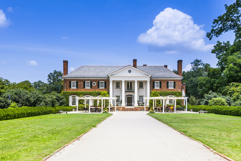 Boone Hall Plantation Christmas decorations