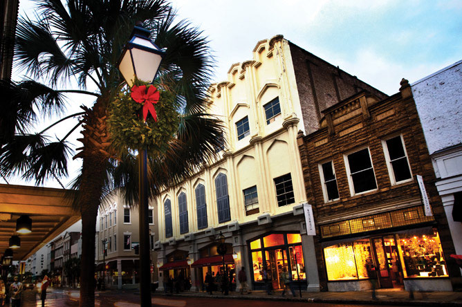 Christmas in Charleston, South Carolina