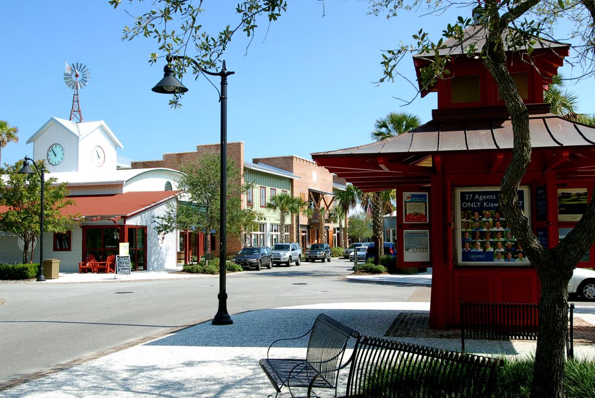 downtown area in kiawah island