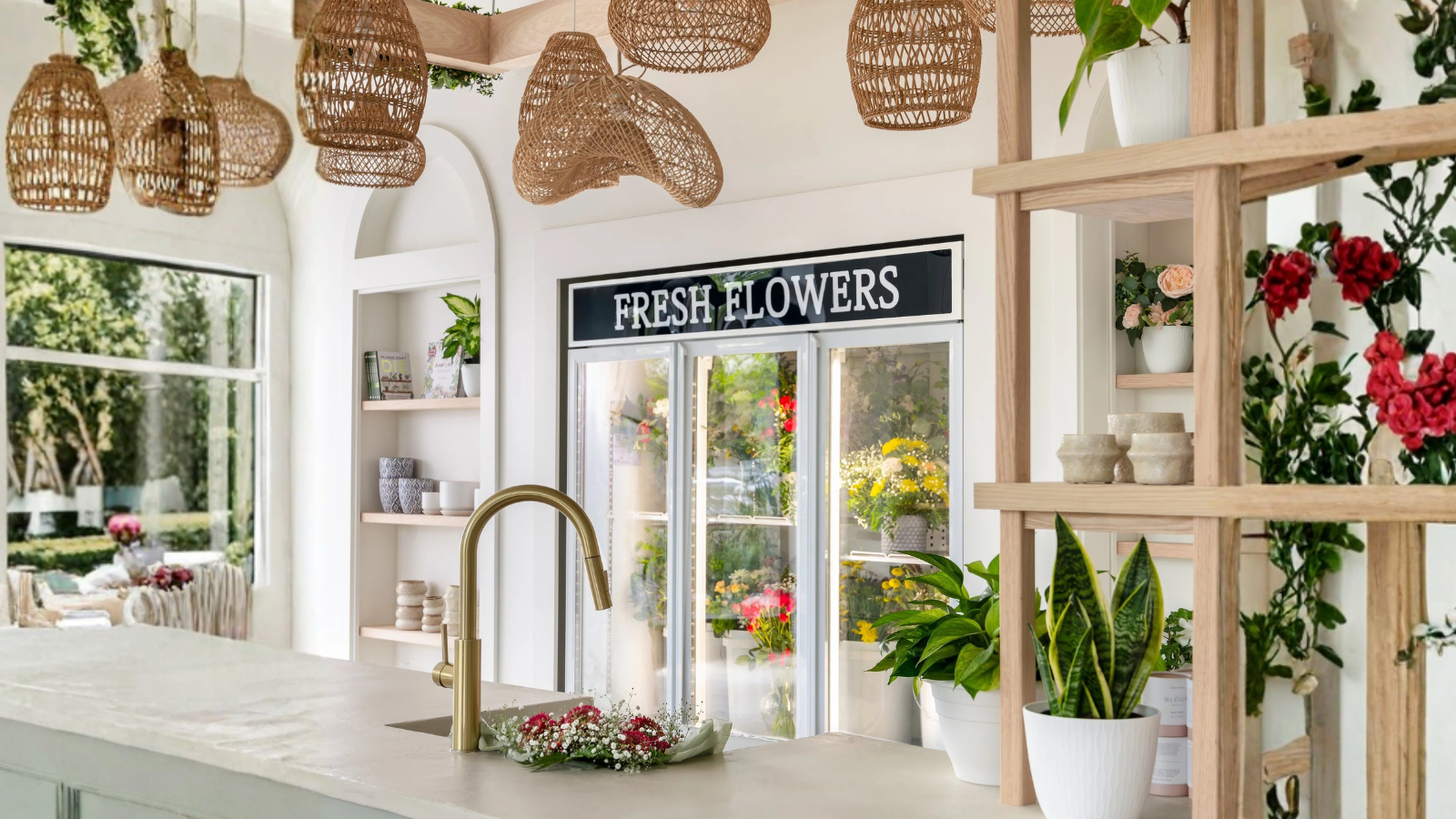 flower shop coffee shop in Isle of Palms