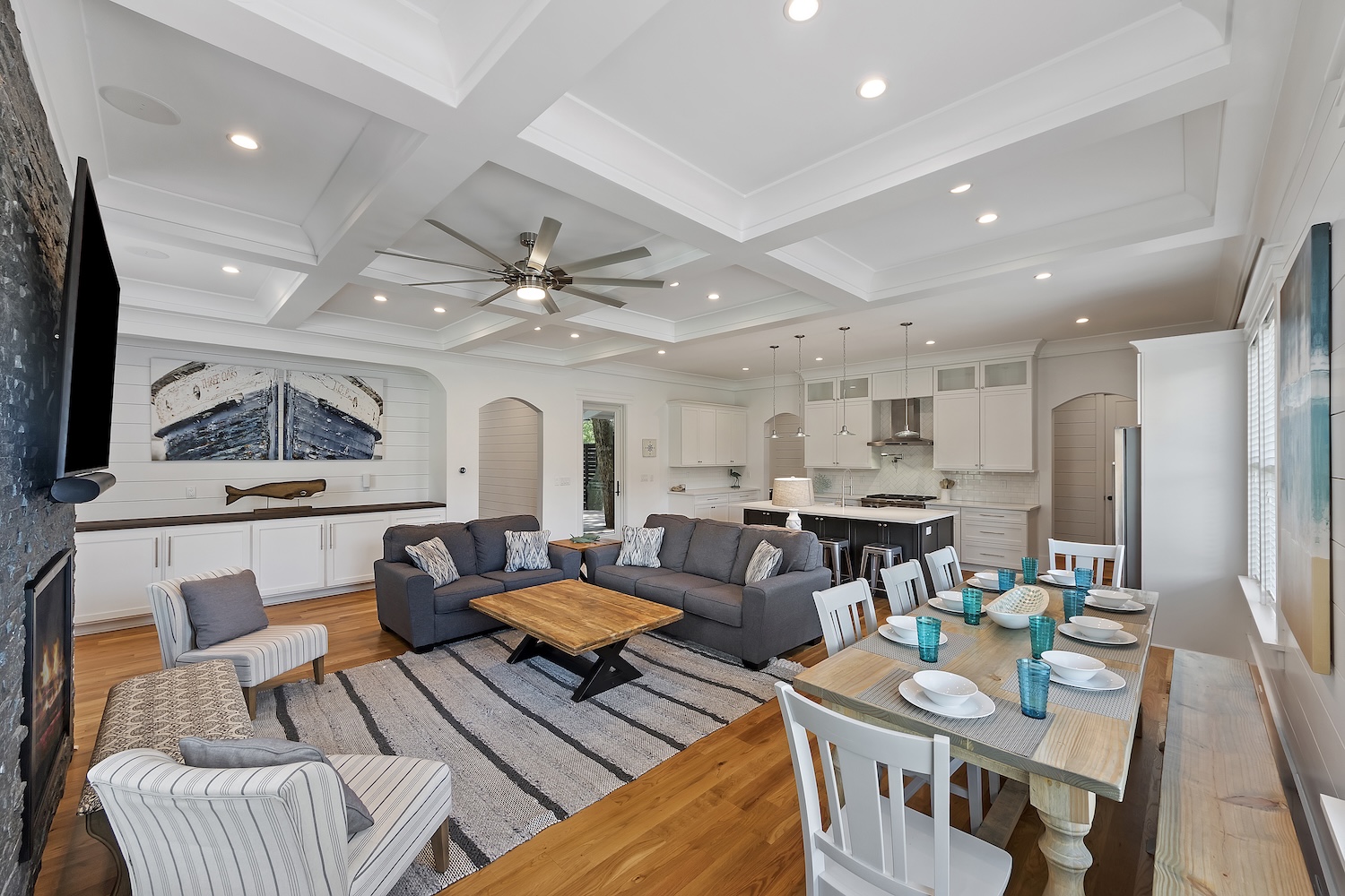 Interior of Harnett Blvd
