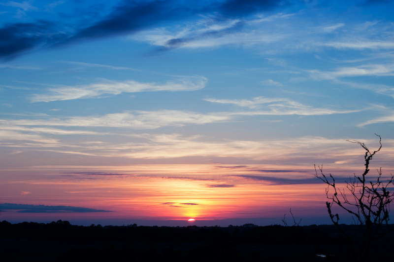 sunset on kiawah island 