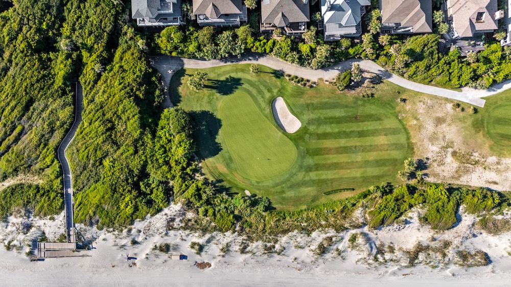 Kiawah Island golfing green