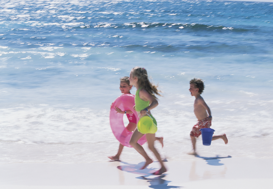 Kids at the Beach