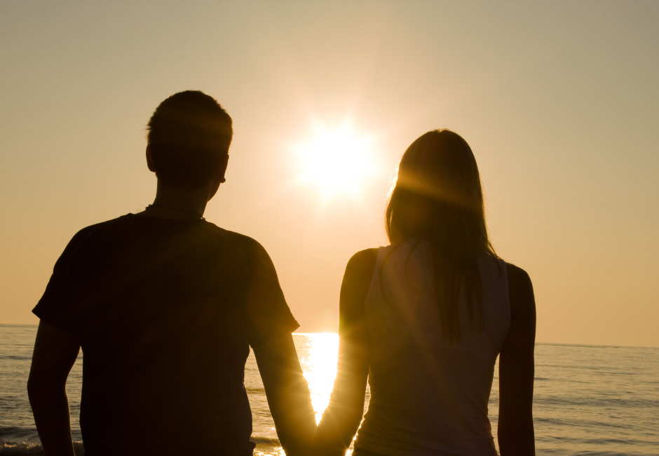 Couple on the beach