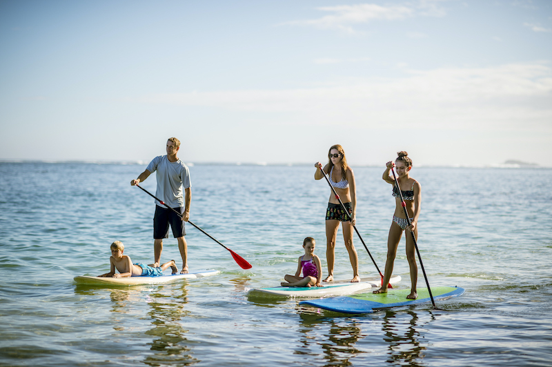 stand up paddleboarding